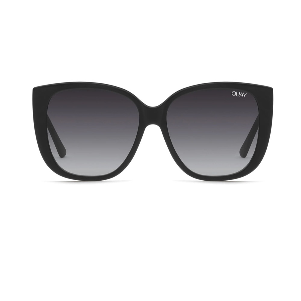 QUAY Sunglasses Ever After, Frame Matte Black / LensSmoke Fade - BESTSELLER